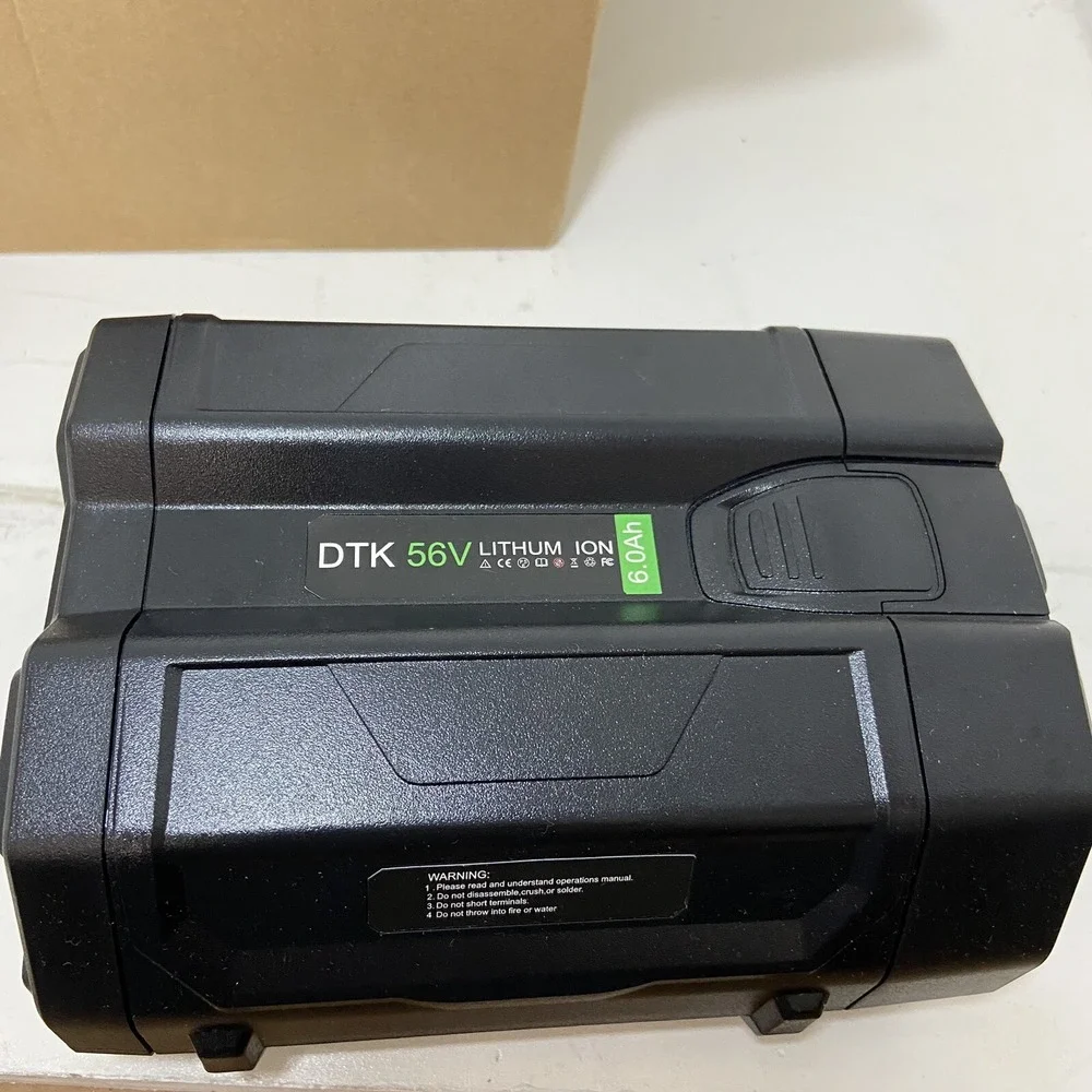 DTK 56V Lithium Ion 6.0Ah Battery Replacement Open box-AS IS